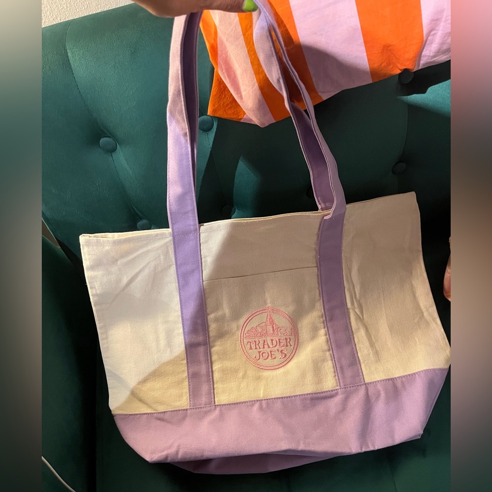 Lavender Trader Joe’s bag